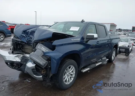 2021 Chevrolet Silverado 1500 4Wd Short Bed Lt z USA, uszkodzony, nr VIN 1GCUYDED5MZ282232